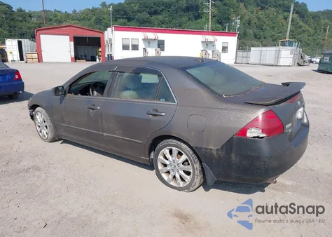 2007 Honda Accord 3.0 Ex из США, поврежденный, VIN 1HGCM66507A084513